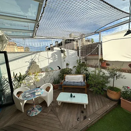 Apartment Amazing Attic With Style, Terasse In The Heart Of The Gothic Quarter! *