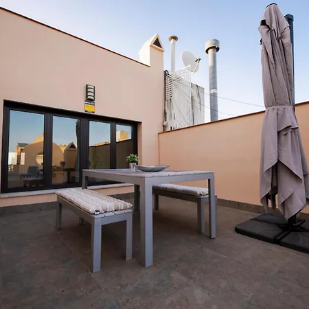 Atico Con Terraza En El Corazon De Apartament *