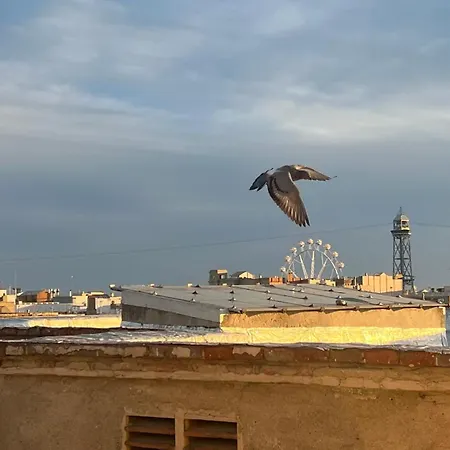 Atico Con Terraza Apartman