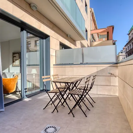Galvany 3br W Doorman Private Terrace Bcn-117 Daire Barselona