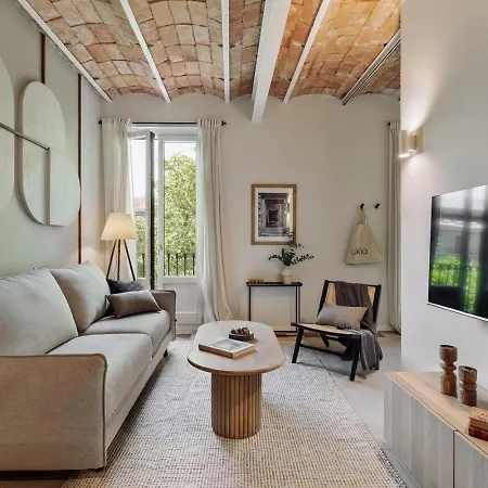 דירה Nal - 2 Bedrooms, Office And Balcony In Eixample Dreta *