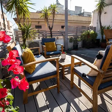 Prive Terrace In El Born, Near The Lägenhet Barcelona