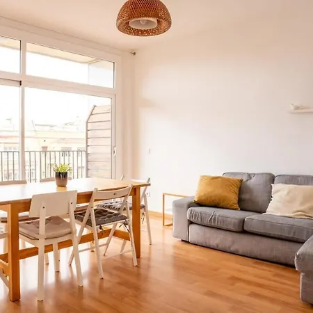 Apartment Bright 4bd With Terrace Near Arc De Triomf *