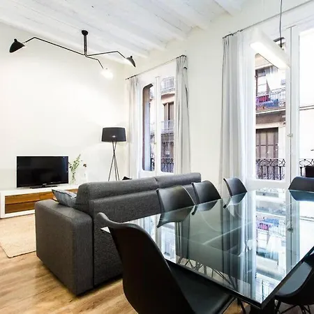 Bright And Modern 4bedroom With Terrace In Ramblas P2 Lägenhet *