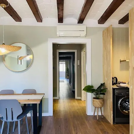 Plaza Catalunya Recently Renovated 5bd-4bth Appartement *