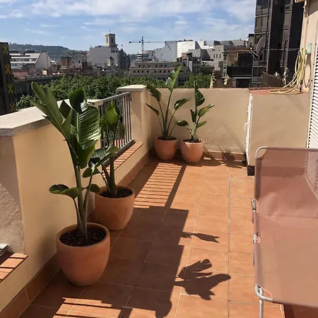 Con Terraza Privada Y Wifi En El Corazon De - Es-341-5 Апартаменты *