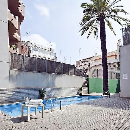 My Space Gracia Pool Near Center Apartamento